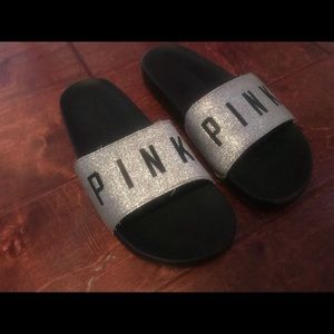 Never worn sparkly sandals